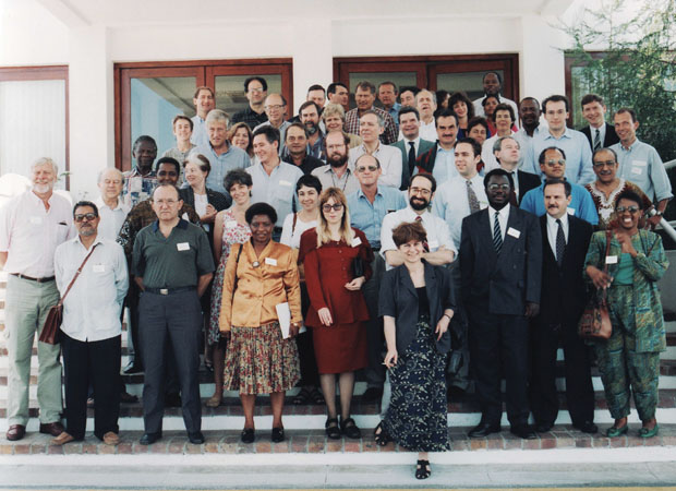 Participants at Project Initiative, "Dealing with the Past" in Cape Town, South Africa, 1994