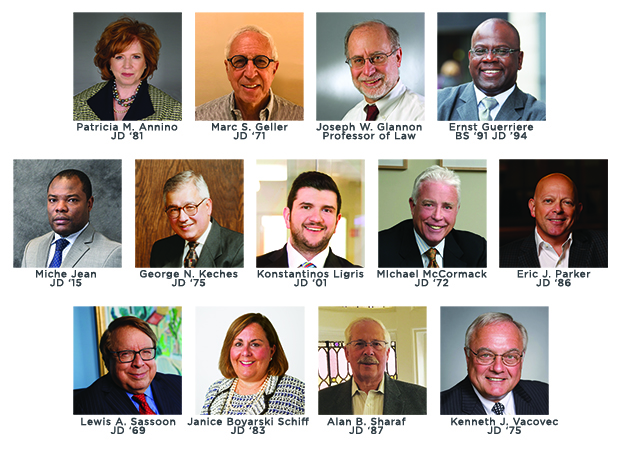 Portraits of the Dean's Cabinet members